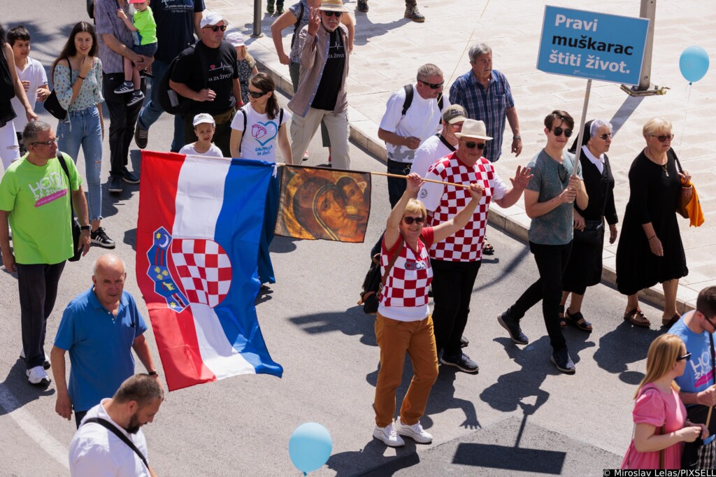 U Splitu održan 4. Hod za život