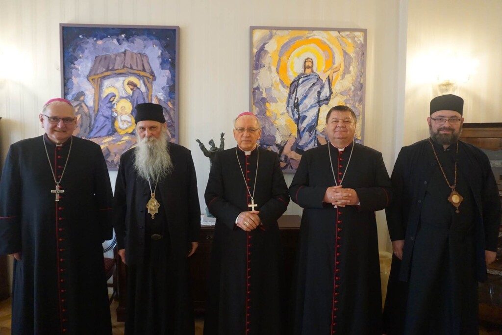 Križevački vladika Milan Stipić na susretu Biskupske komisije HBK za ekumenizam s episkopom Jovanom