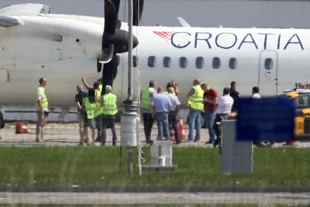 Oštećen zrakoplov Croatia Airlinesa na letu za Sarajevo, sumnja se na vatreno oružje