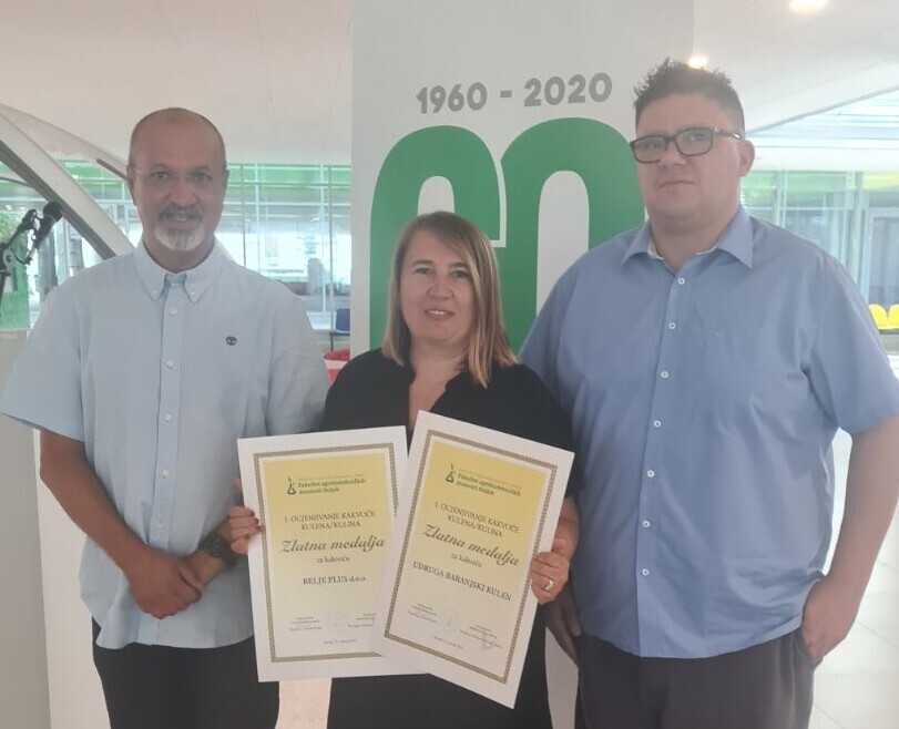 Dvije zlatne medalje za kulen Belje