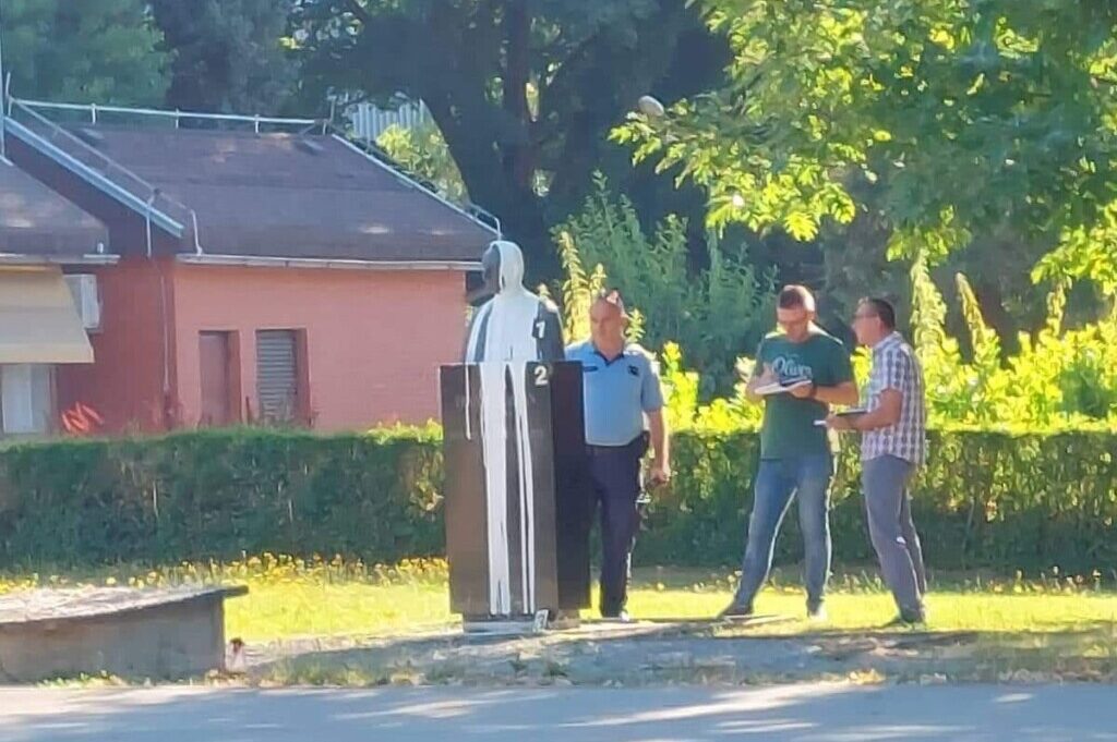Bjelovarski HDZ zgrožen vandalizmom nad Tuđmanovom bistom