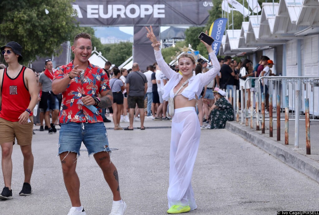 Prvi dan Ultre: Uskoro počinje festival, partijaneri preplavili centar Splita
