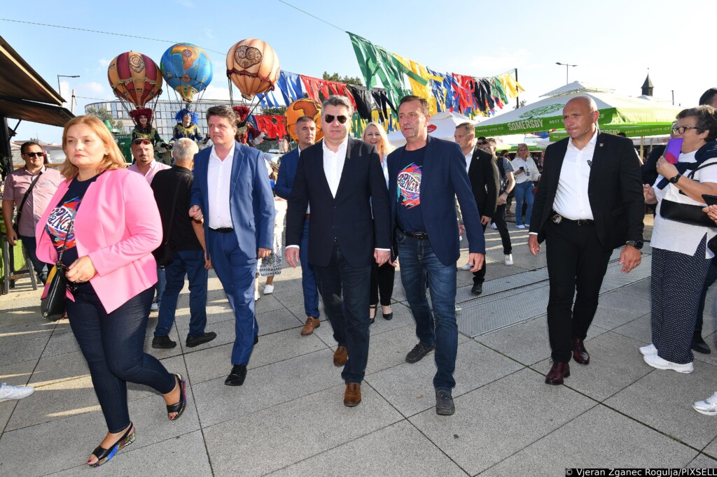 Varaždin: Predsjednik Zoran Milanović posjetio je 24. Špancirfest