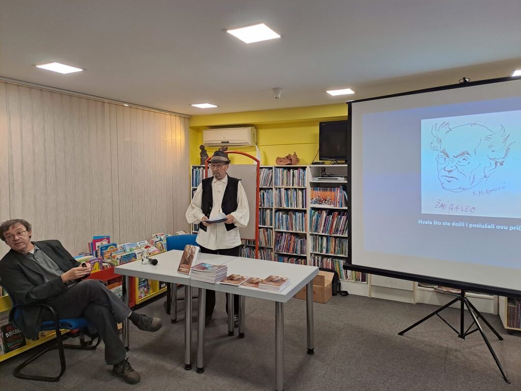 U vrbovečkoj knjižnici predstavljena knjiga ‘Milan Dobrovoljac Žmigavec’ autora Predraga Topića