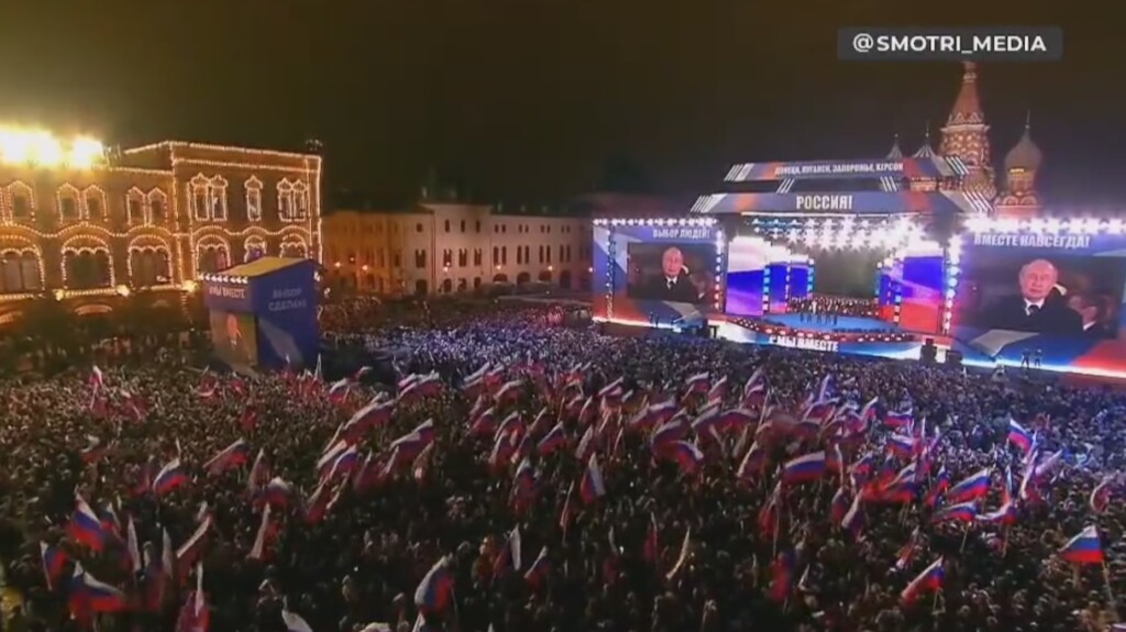 Putin u govoru na trgu u središtu Moskve poručio: “Pobijedit ćemo!”