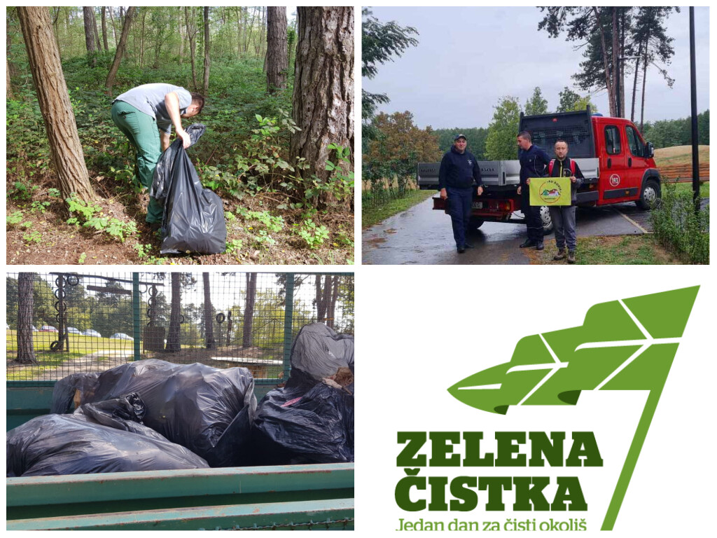 ZELENA ČISTKA U ĐURĐEVCU Građani očistili područje Park šume Borik i okoliš oko trim staze