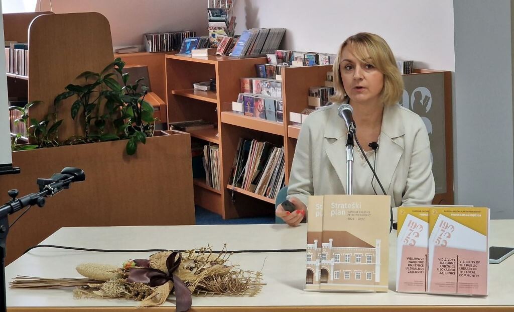 Ravnateljica đurđevačke knjižnice u Bjelovaru predstavila programe Gradske knjižnice Đurđevac