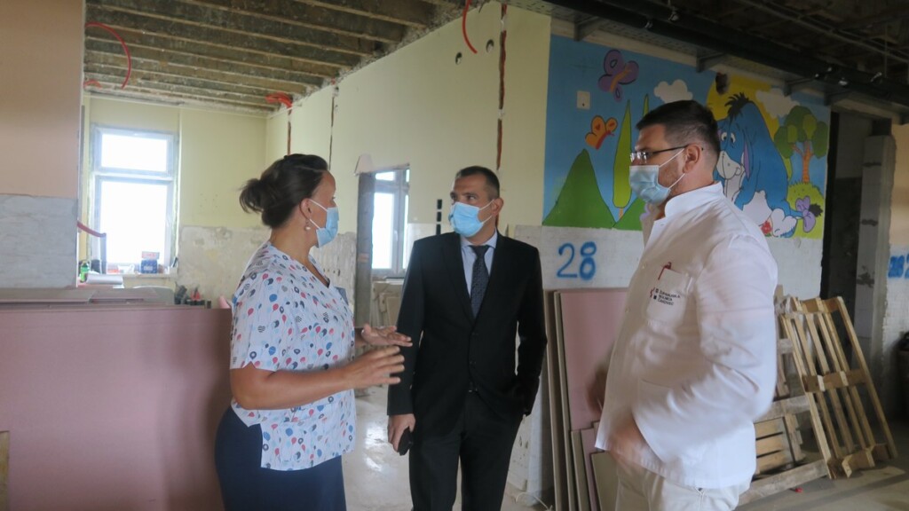 Obnova Odjela pedijatrije čakovečke Županijske bolnice ide prema planu