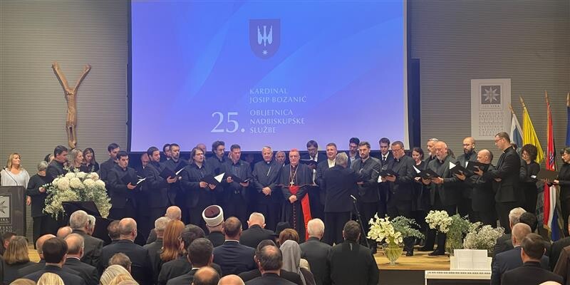 Obilježeno 25 godina službe zagrebačkog nadbiskupa Josipa Bozanića