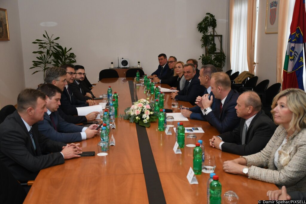 Premijer Plenković susreo se s gradonačelnikom Koprivnice