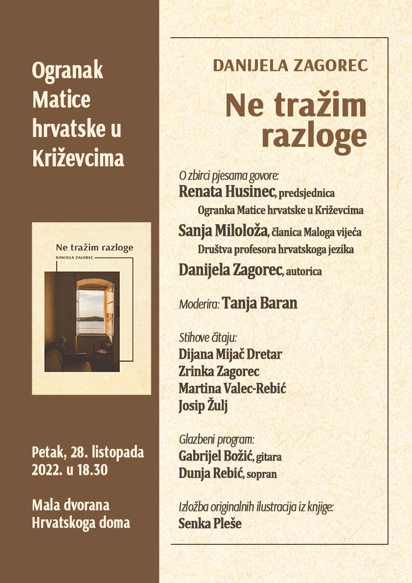 plakat Danijela Zagorec