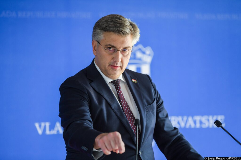Zagreb: Premijer Plenkovi? dao izjavu za medije nakon sjednice Vlade