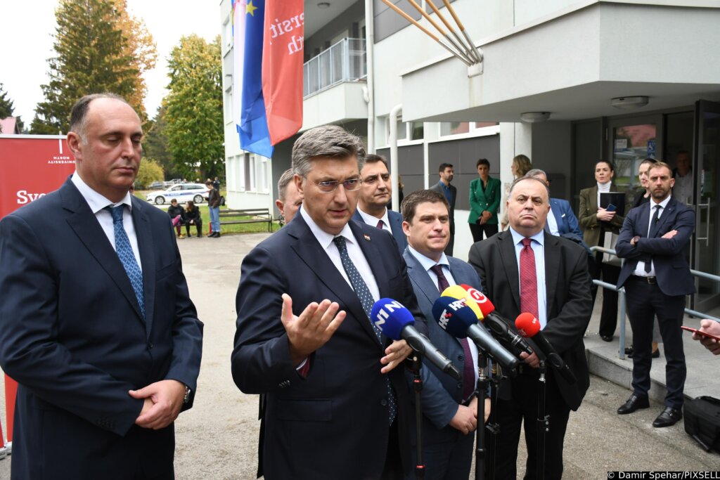Koprivnica: Premijer Plenković posjetio je Sveučiliste sjever