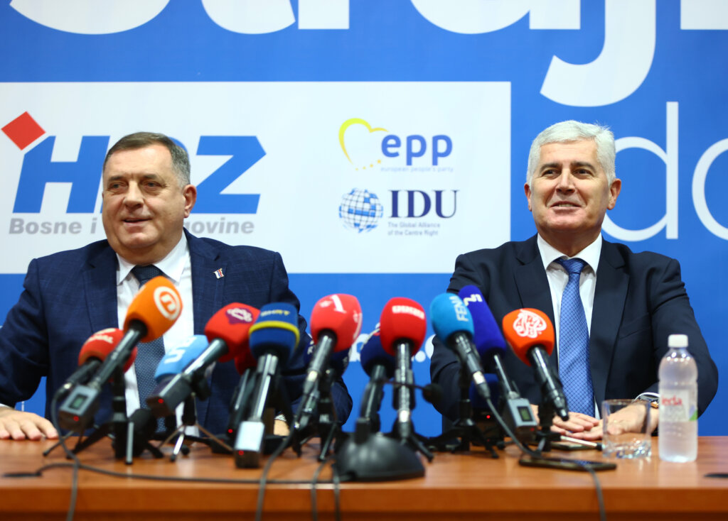 Mosdtar: Dodik i Čović na konferenciju za medije nakon sastanka poručili kako nastavljaju suradnju