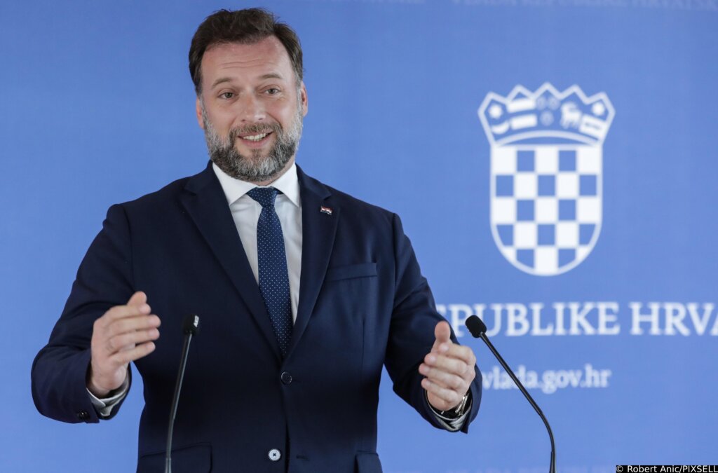 Zagreb: Mario Banožić dao je izjavu medijima nakon sjednice Vlade