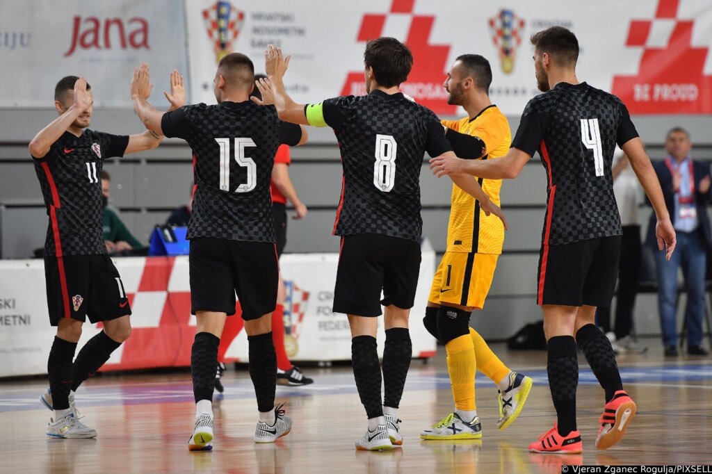 Varaždin: Kvalifikacije za svjetsko prvenstvo u futsalu, Hrvatska - Izrael