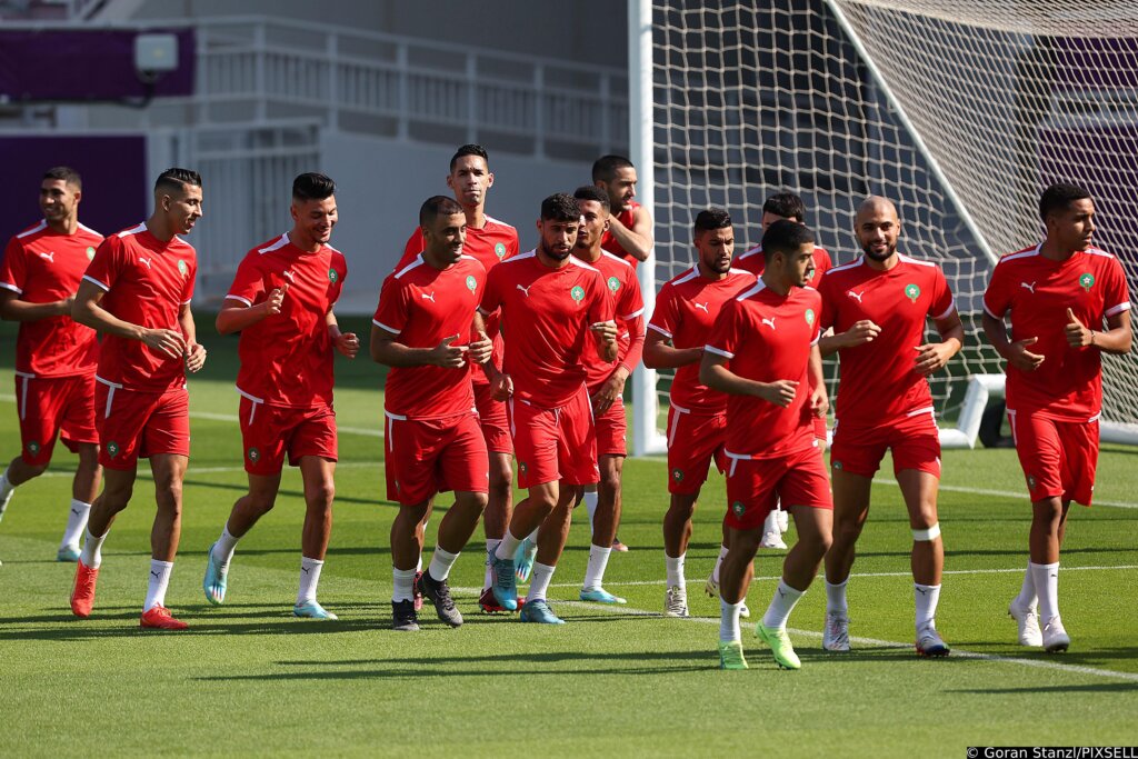 KATAR 2022 - Trening marokanske nogometne reprezentacije
