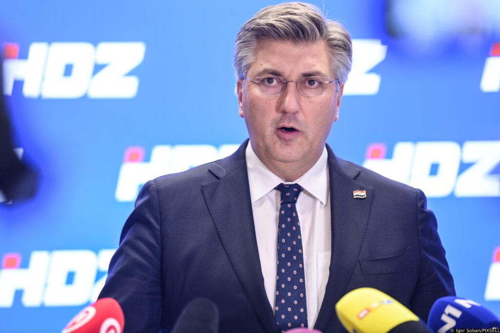 Zagreb: Andrej  Plenković dao je izjavu nakon sastanka predsjedništva HDZ-a