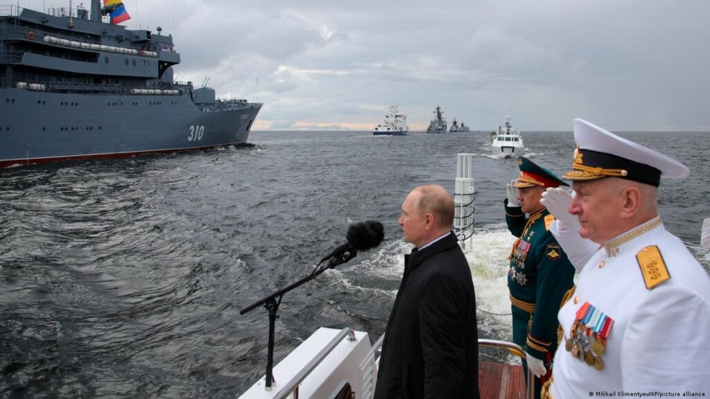 Putin Crno More Flota