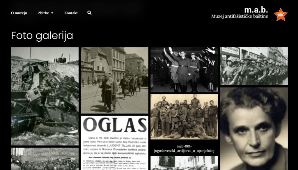 SABA pokrenula virtualni Muzej antifašističke baštine, financiralo ga Ministarstvo hrvatskih branitelja