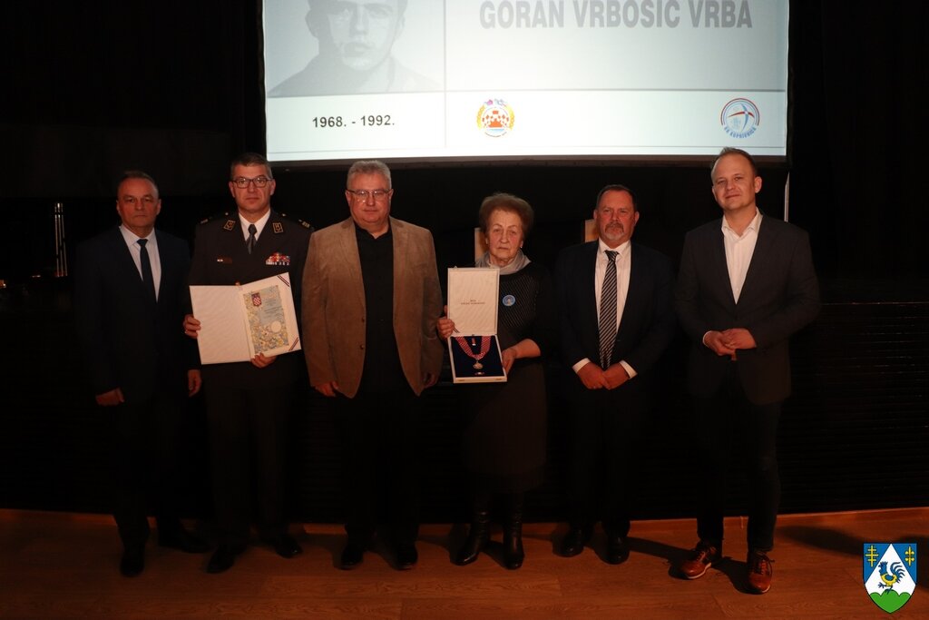 Goran Vrbošić Vrba posthumno odlikovan Redom kneza Domagoja s ogrlicom