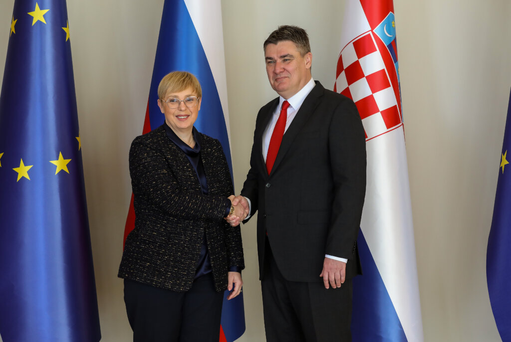 Slovenska predsjednica pozvala Hrvatsku da prizna Palestinu