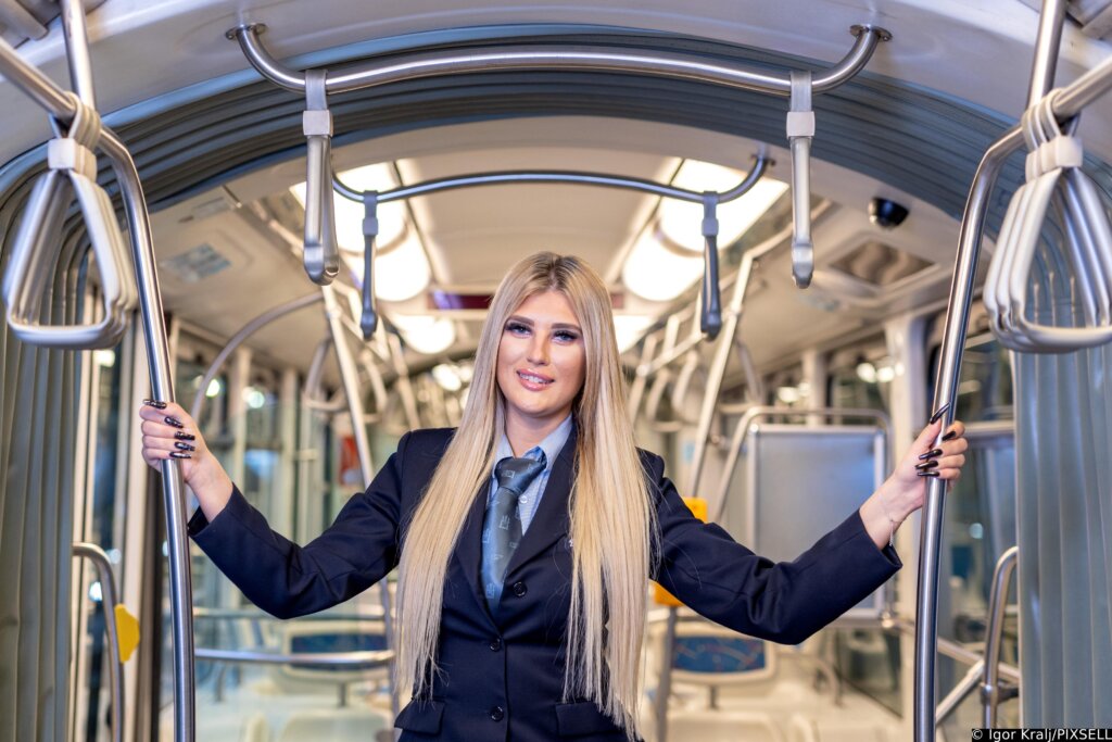 Zagreb: Iva Pandžić, vozačica tramvaja