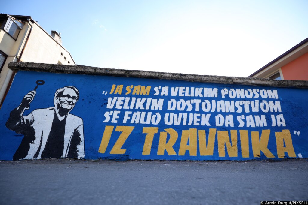 Travnik: Oslikan Mural U čast Miroslavu Ćiri Blaževiću