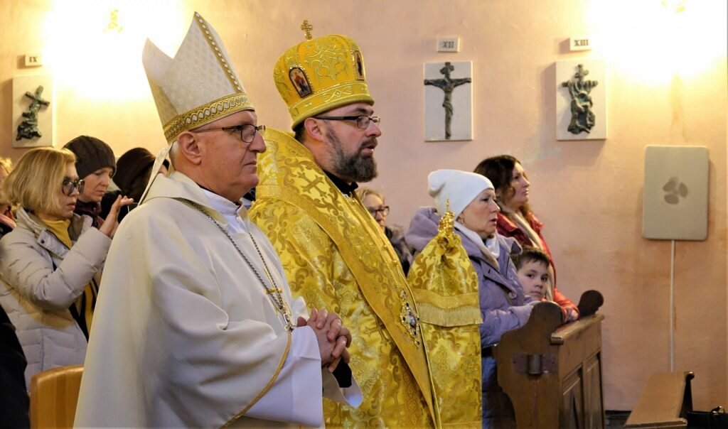 Križevački vladika Milan Stipić u Ljubljani služio liturgiju za mir u Ukrajini