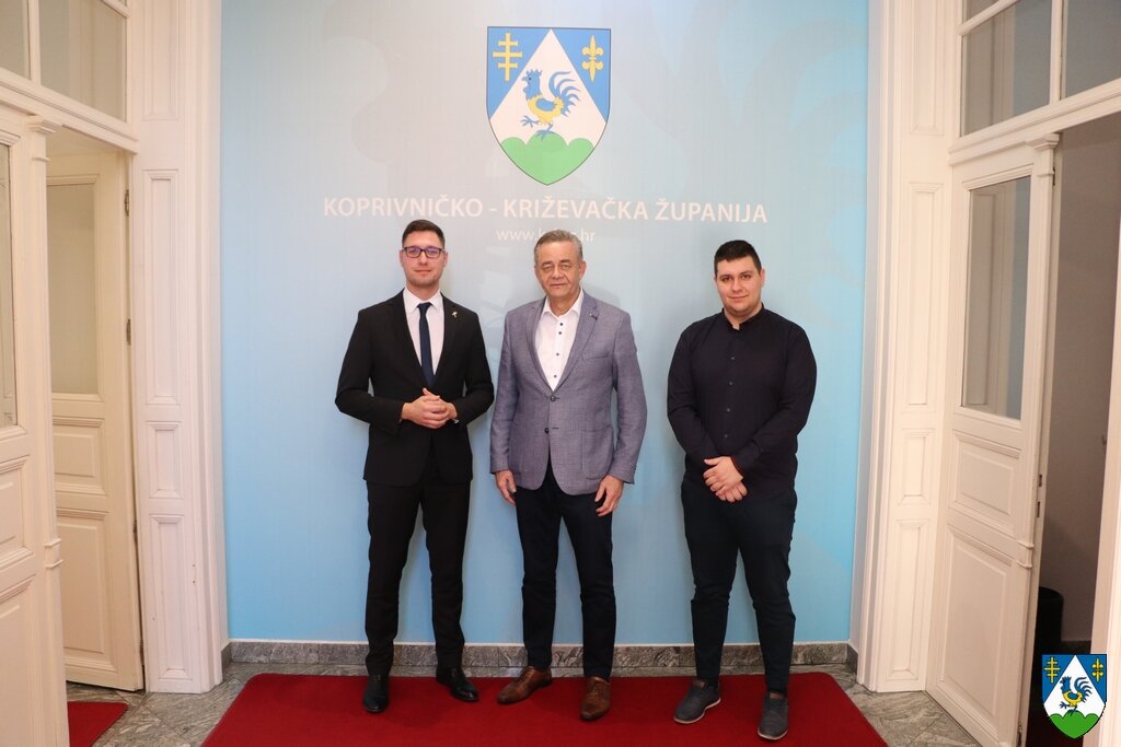 Glavni tajnik Koordinacije županijskih savjeta mladih RH Marijo Rajič ...