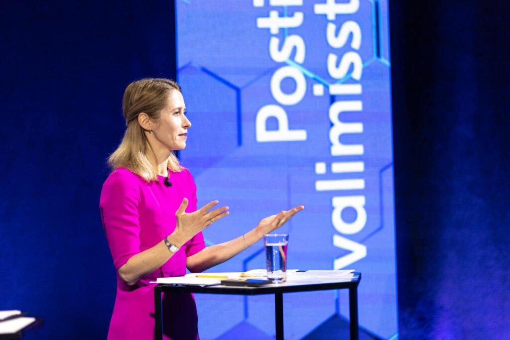 Estonska premijerka Kaja Kallas pred izbornom bitkom