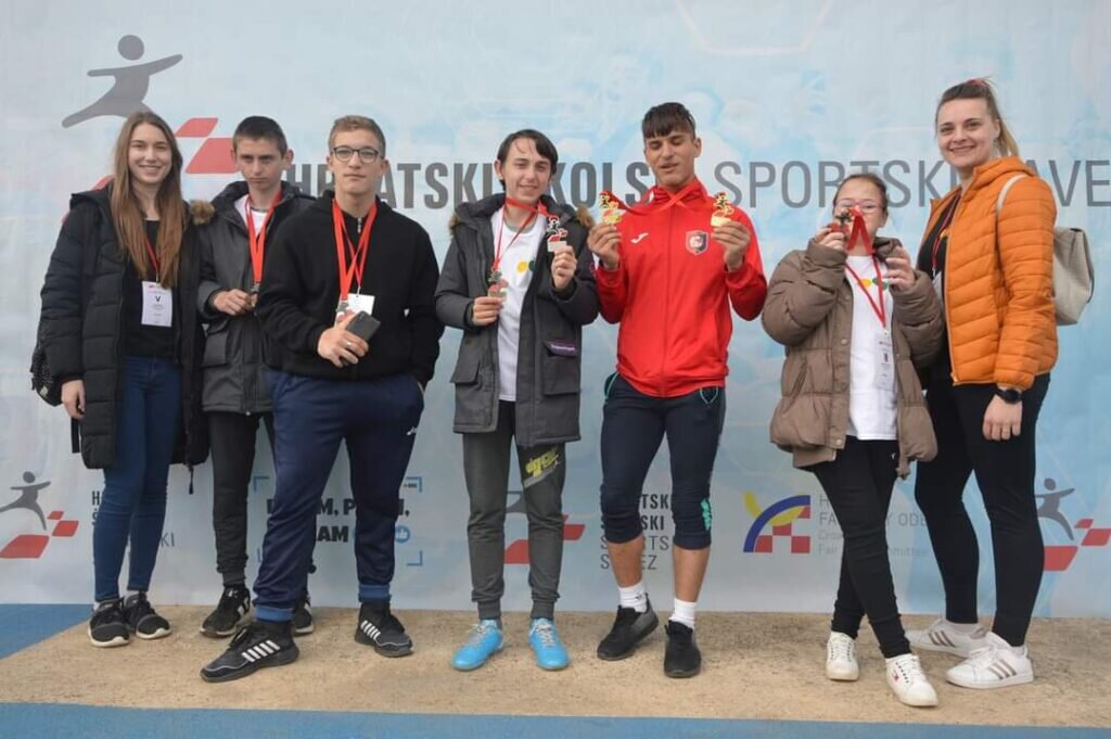 Učenici Odjela s teškoćama u razvoju Đurđevac osvojili 2 zlata, srebro i broncu na Državnom prvenstvu