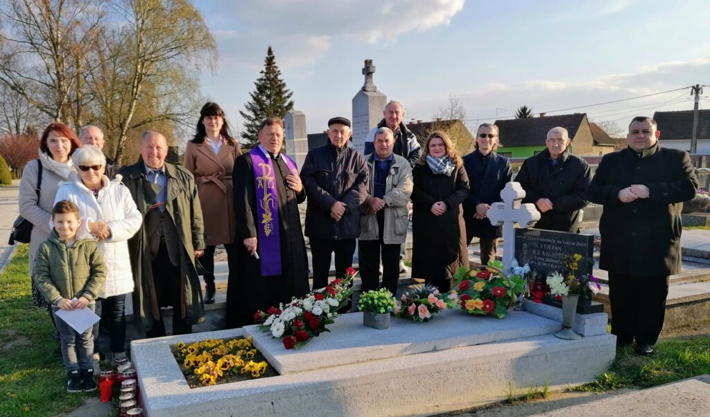 001 Na grobu Stjepana Kranjčića u Križevcima, 10. 4. 2023