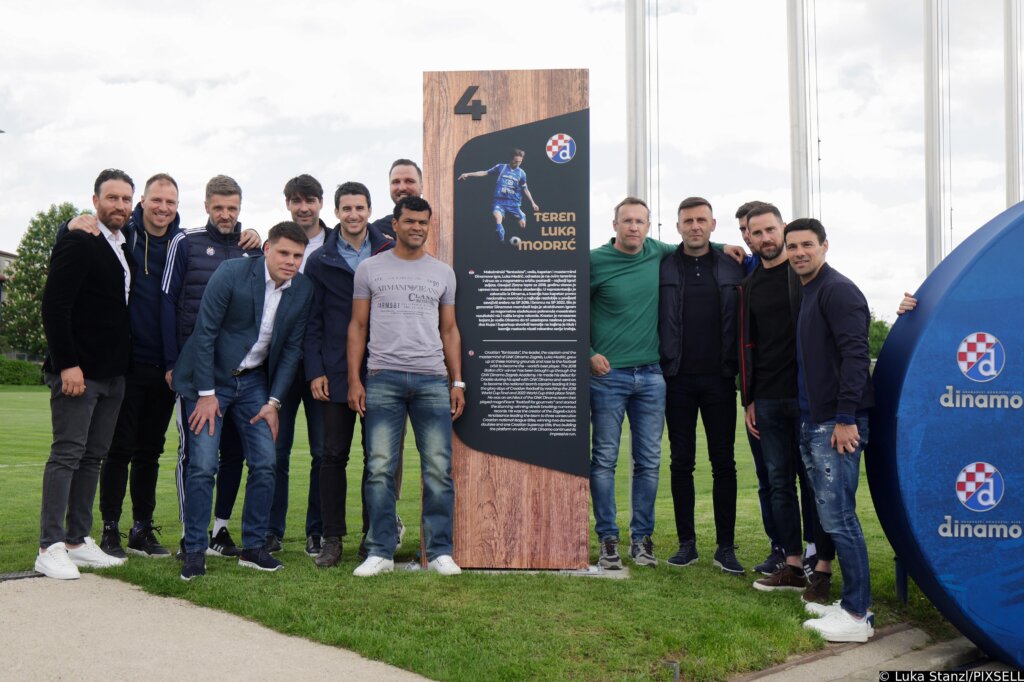 Zagreb: Svečana Ceremonija Imenovanja Trening Terena Luka Modrić