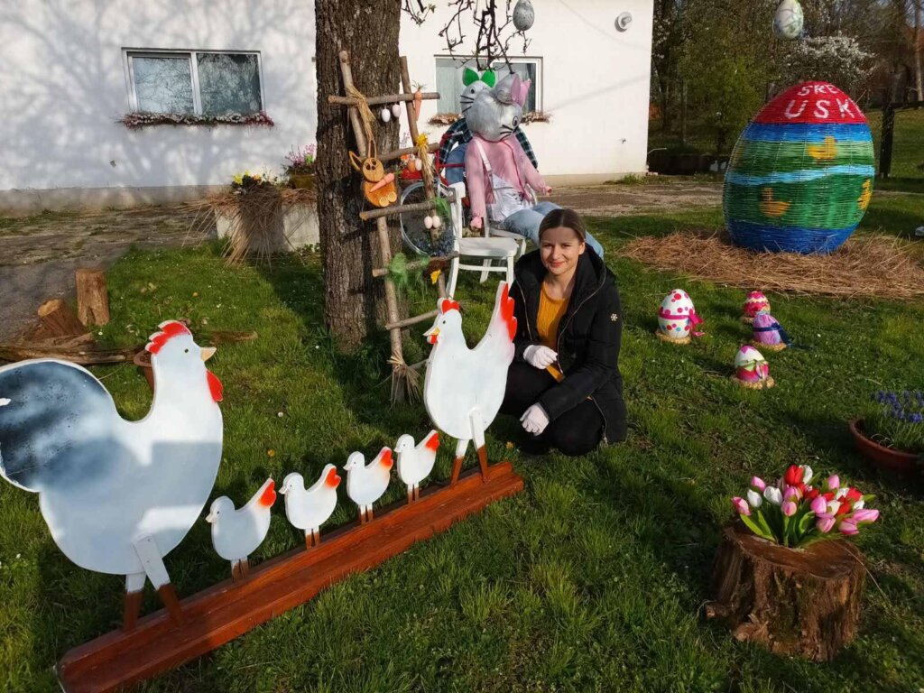 BAJKA ZA USKRS Složni mještani ukrasili malo mjesto nedaleko Vrbovca