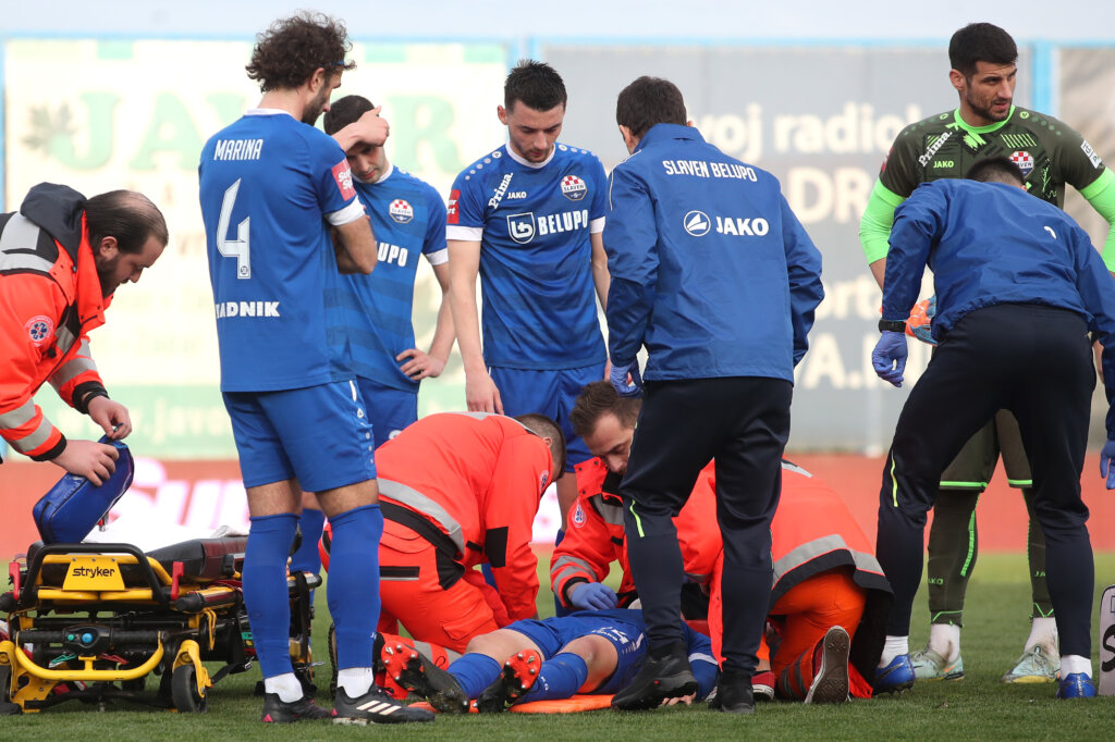 Igra? Slavena Novak Tepi? Hitno Preba?en U Bolnicu Nakon Sudara S Melnjakom