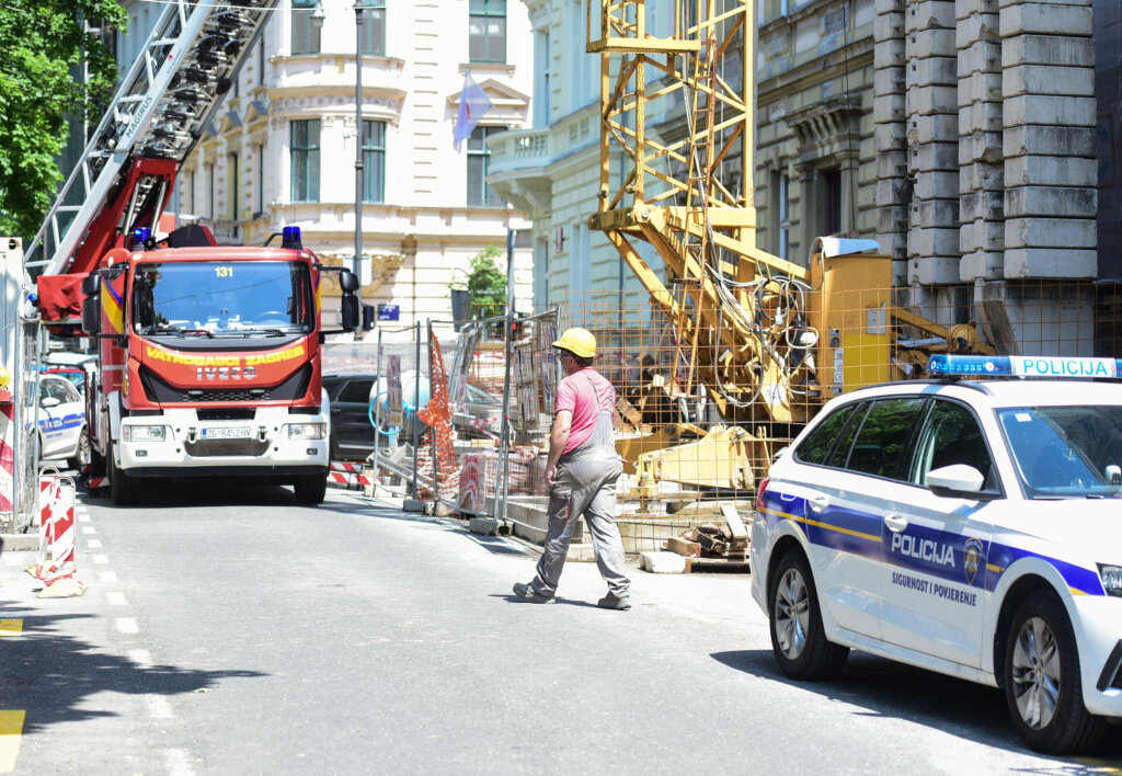 Eksplozija na krovu zgrade u centru Zagreba, ozlijeđen radnik