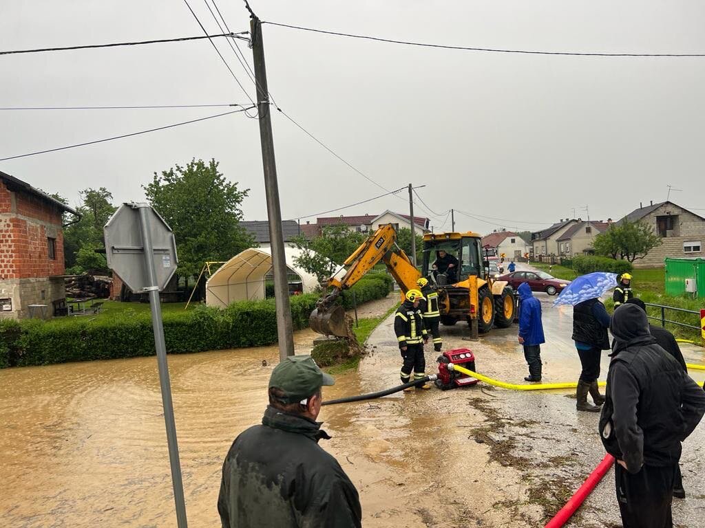 Poplavljen velik dio vrbovečkih naselja