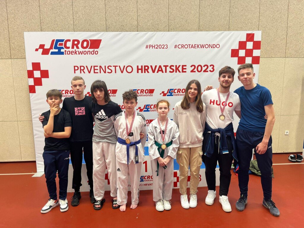 PRVENSTVO HRVATSKE Četiri medalje za članove Taekwondo kluba Radnik
