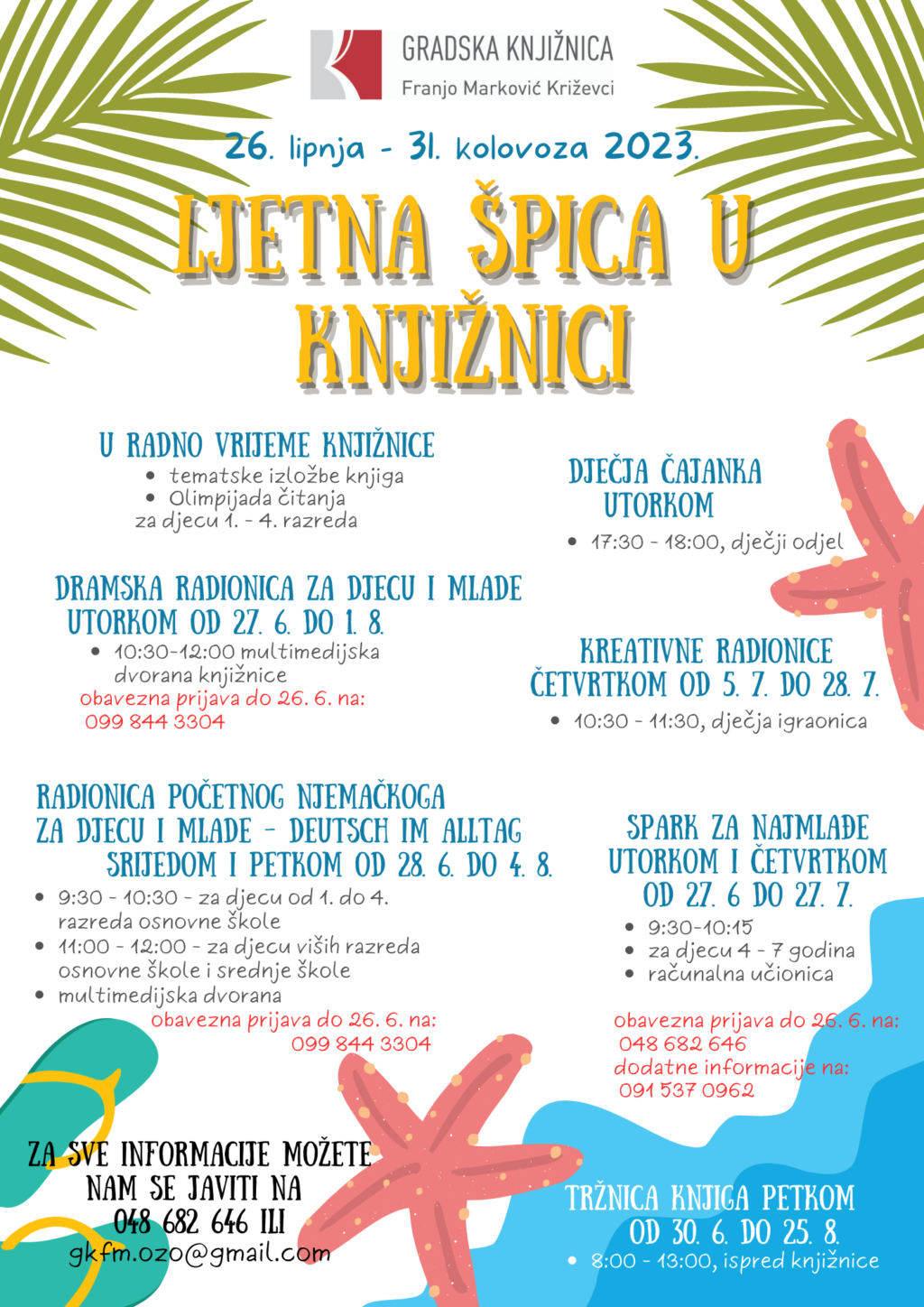 Ljetna špica u knjižnici