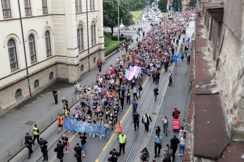Zagreb: 22. Povorka ponosa pod sloganom "Zajedno za trans prava!"