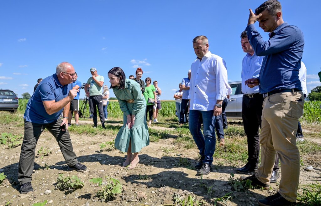 [VIDEO] Proglašena prirodna nepogoda tuča, ministrica Vučković i župan Stričak obišli stradala područja u Varaždinskoj županiji