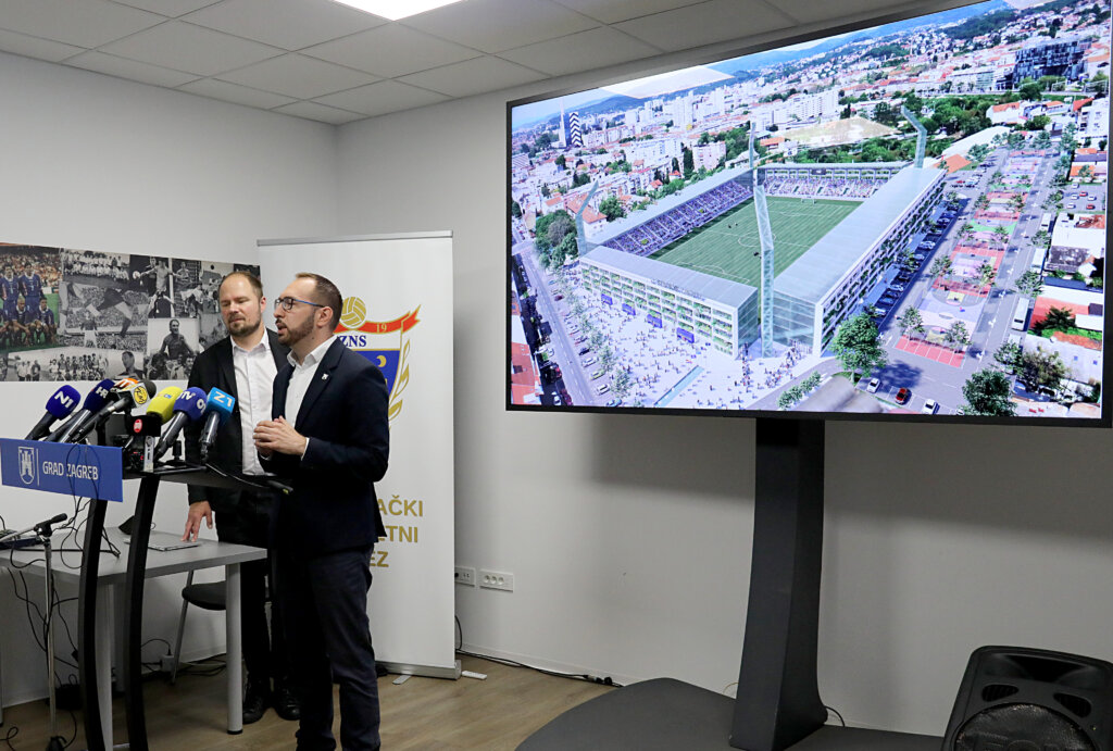 Tomašević predstavio rekonstrukciju stadiona u Kranjčevićevoj