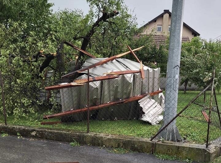 VIDEO Jako nevrijeme pogodilo Zagrebačku županiju