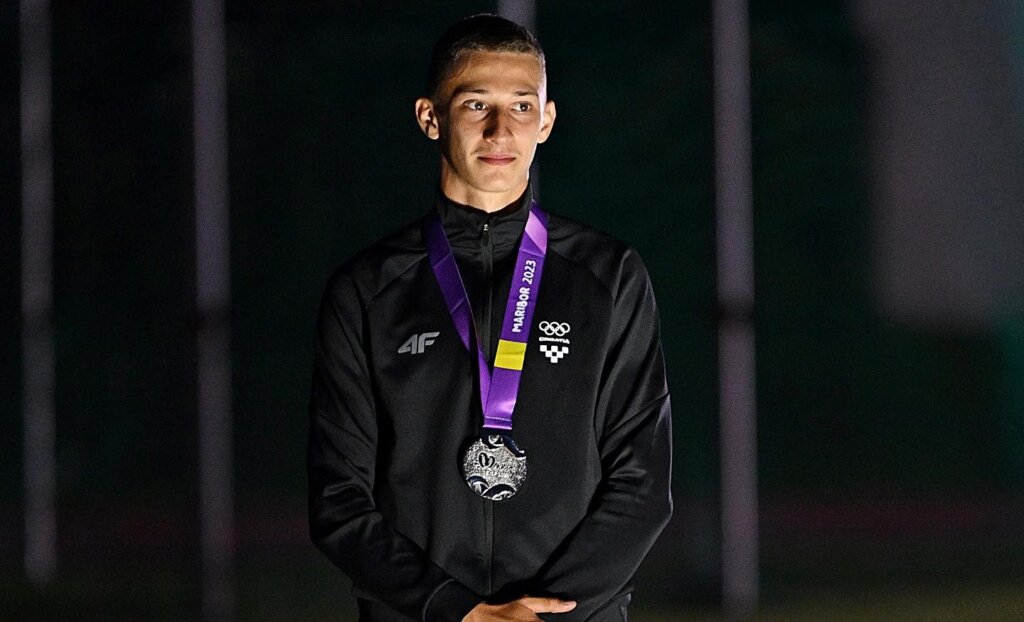 EYOF Maribor: Atletičar Janko Kišak osvojio srebro na 110 m s preponama