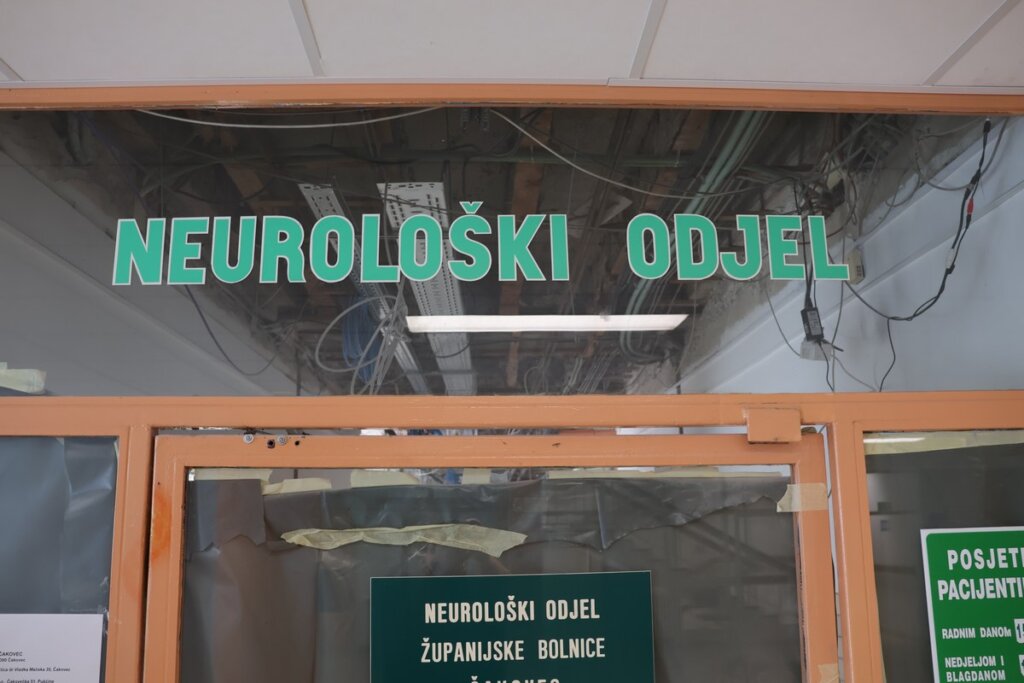 [FOTO] Radovi na Odjelu neurologije Županijske bolnice Čakovec vrijedni 700 tisuća eura