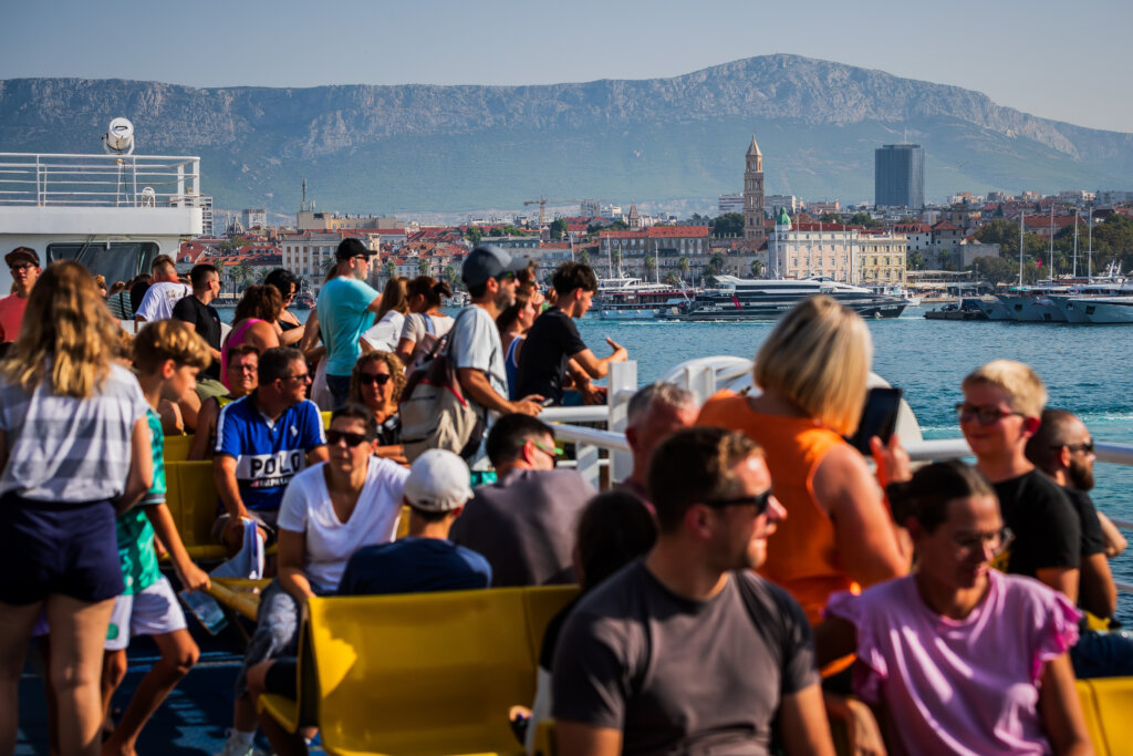Split: Gužve u trajektnoj luci zadnjeg vikenda u kolovozu