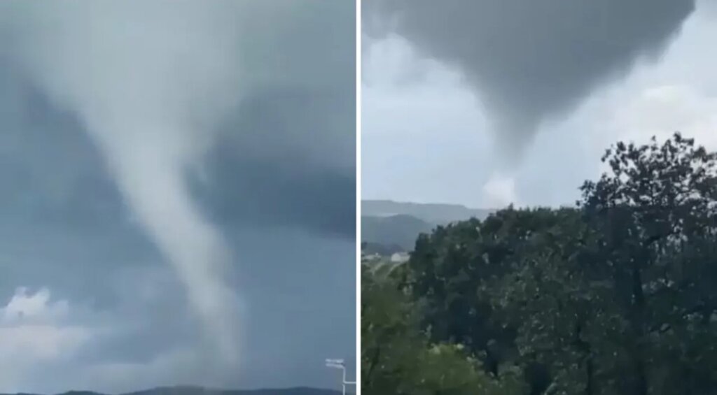 [VIDEO] STRAŠNI PRIZORI U Sloveniji snimljen tornado