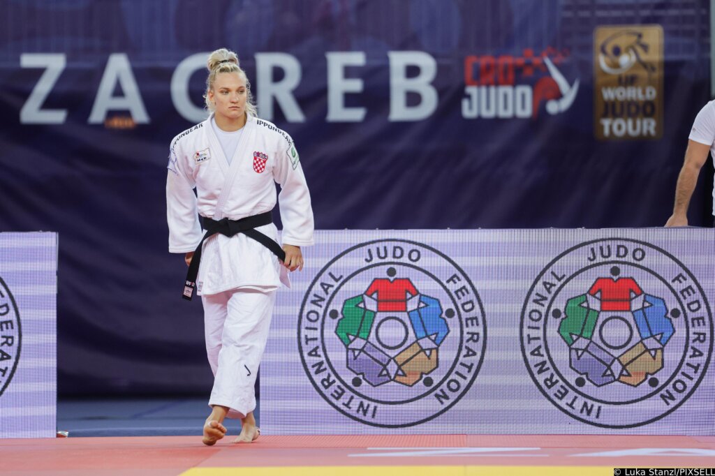 Ijf World Judo Tour Zagreb Grand Prix, žene Do 63 Kg, Lara Cvjetko Loriana Kuka