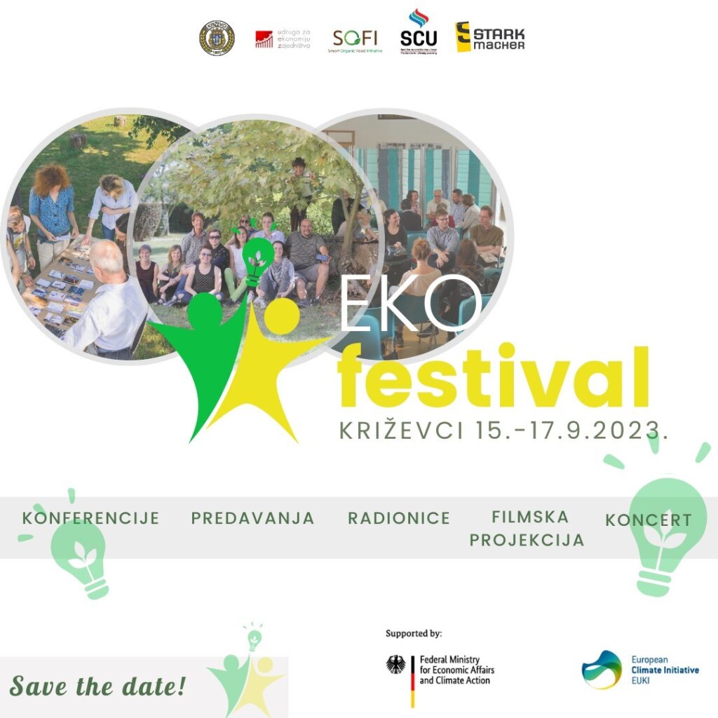 U Križevcima će se održati međunarodni Eko Festival 2023 – održivost, zajedništvo, budućnost